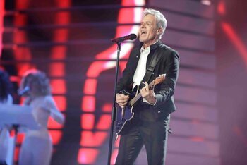 Claudio Baglioni durante il Festival di Sanremo 2018 (foto via Facebook)