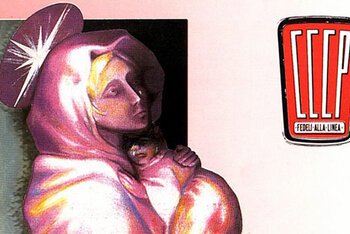 Parte della copertina di Canzoni preghiere danze del II millennio - Sezione Europa dei CCCP