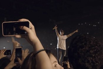 Still dal video "Ti dedico il silenzio" di Ultimo