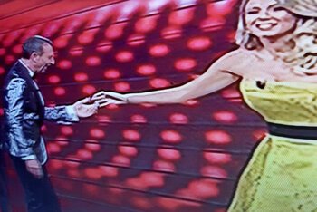 Sanremo 2020, foto prese dalla diretta tv su Rai1