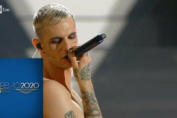 Achille Lauro, grab via YouTube