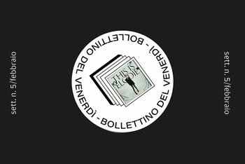 Il bollettino del venerdì (a Sanremo)