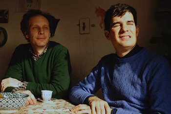 Una bella foto promozionale di Davide Panizza e Walter Biondani, in arte Pop X