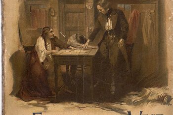 La locandina della "Fanciulla del West"