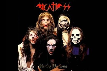 La cover di "Heavy Demons" dei Death SS