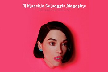 Un estratto dalla copertina del numero di ottobre 2017 de Il Mucchio Selvaggio Magazine