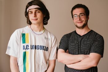 Paolo Bontempo e Gianluca Dario Rota, autori di "Giugno" - foto di Lorenzo Arrigoni