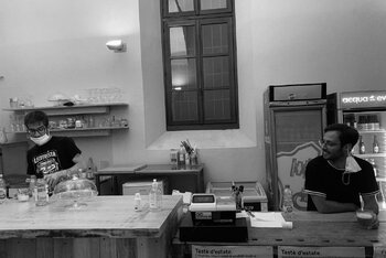 Enrico Tarò e Nicholas Sabena a Tastè bistrot, Saluzzo (CN)