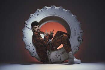 Izi, 25 anni, al suo terzo album ufficiale. Foto Mattia Guolo