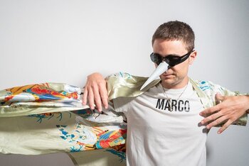 NOVE, al secolo Marco Manini, già membro dei Les Enfants  Ph. Lorenzo Arrigoni