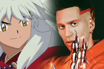 Inuyasha, il personaggio di Rumiko Takahashi, assieme a Mahmood