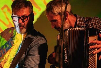 Francesco Grillenzoni e Stefano Garuti, dei Tupamaros - foto di Matteo Buzzi