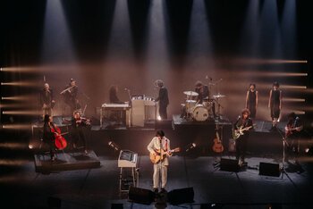 Andrea Laszlo De Simone e l'Immensità Orchestra, foto di Marco Previdi
