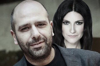 Potrebbe essere il fotogramma di un thriller, ma è solo un sapido fotomontaggio