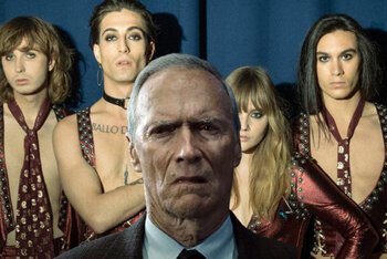 Clint Eastwood in rappresentanza degli hater dei Måneskin