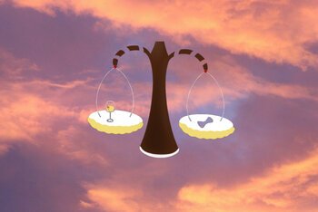 Il Sole si può trovare nel segno della Bilancia nel periodo che va, all'incirca, dal 23 settembre al 22 ottobre. Tutte le illustrazioni sono di Luna Severi