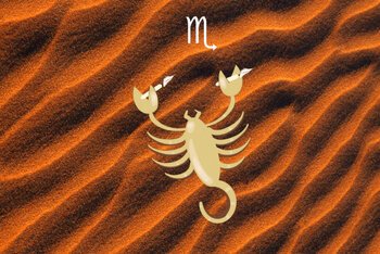 Il Sole si può trovare nello Scorpione nel periodo che va, all'incirca, dal 23 ottobre al 22 novembre.  Tutte le illustrazioni sono di Luna Severi