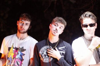 Da sinistra William, Domenico, Costantino.