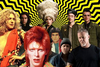 Robert Plant, David Bowie, i Metallica, i CCCP e Toto Cutugno nella stessa foto. E non siamo neanche impazziti.