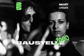 I Baustelle nel 2000, artwork di Giulia Cortinovis