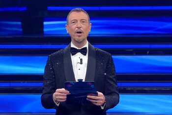 Still dell'edizione 2022 del festival di Sanremo