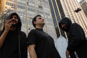 Offlaga Disco Pax in avenida paulista nel luglio 2012