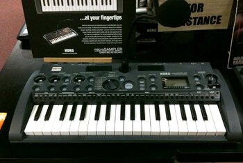 Il campionatore Korg microSAMPLER