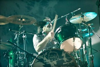 Luca Bergia dal vivo a Trezzo sull'Adda - foto di Starfooker