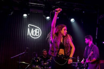 Un momento della finale 2022 di Musica da Bere