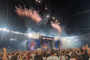 Uno dei tanti concerti sold out di Vasco Rossi negli stadi