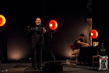 Max Collini, a sinistra, e Jukka Reverberi, a destra