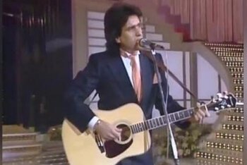 Toto Cutugno a Sanremo nel 1983