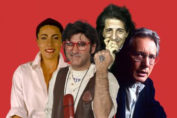 Giuni Russo, Ivan Graziani, Giorgio Gaber ed Enzo Jannacci
