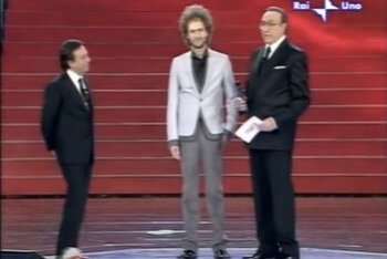 Tricarico a Sanremo nel 2008