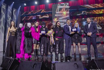 Un podio notevole per la finale - foto di Valentina Sabino