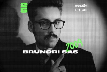 Brunori nel 2009, grafica di Beatrice Arrate