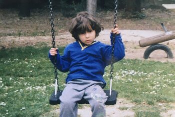 Tutte le foto di Alda da piccola per cortesia dell'artista