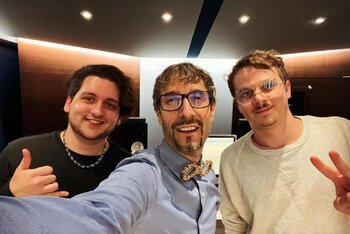 Moro, Sera e Damian, foto via IG
