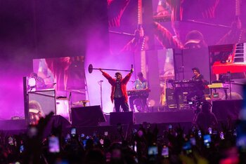 Tutte le foto di Calcutta a Rock in Roma sono di Giuseppe Maffia