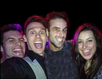 The 4 of us