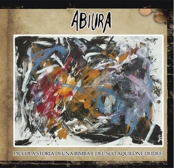Copertina dell'album "piccola storia di una bimba e del suo aquilone di idee".