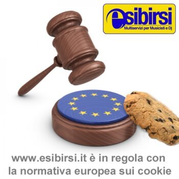 Portale Esibirsi in regola con i cookie!