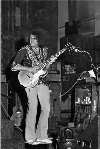 Franco Mussida della PFM nel 1972