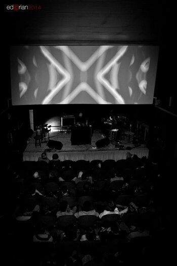 21/12/2014 - Dio)))Drone Festival IV - ELEMENTI contro NEGATIVI :: Z'EV | BAD GIRL | MATTEO BENNICI | OTUR BOYD :: Cinema Di Castello [Firenze].