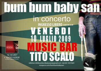 live at Music Bar, Tito Scalo