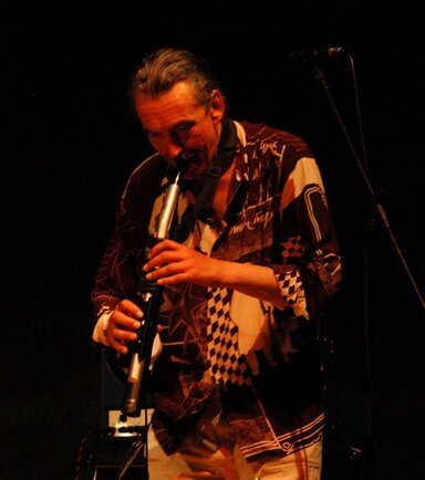 Marcone con il synth