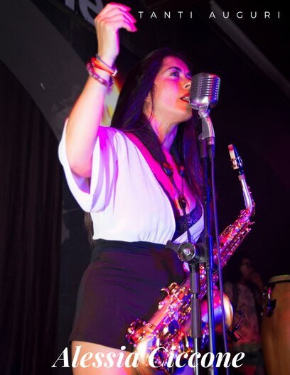 Alessia Ciccone opening act of Steve Norman Spandau Ballet