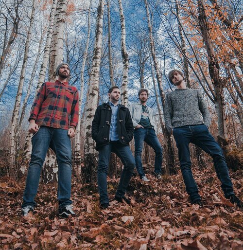 In the woods