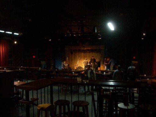 Visulite Theatre, qualche ora prima del concerto. Raleight, N.C. Usa, Novembre 2006.