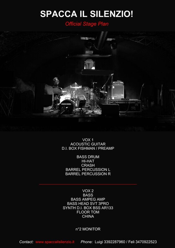Spacca il Silenzio! -Stage Plan